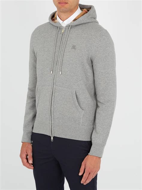 mens burberry zip hoodie|burberry half zip hoodie.